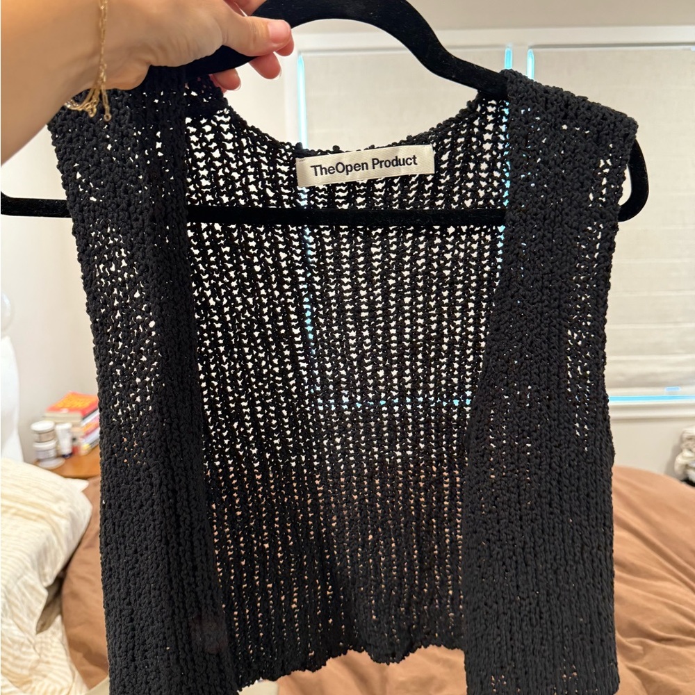The Open Product Crochet Vest | Vcafacilita